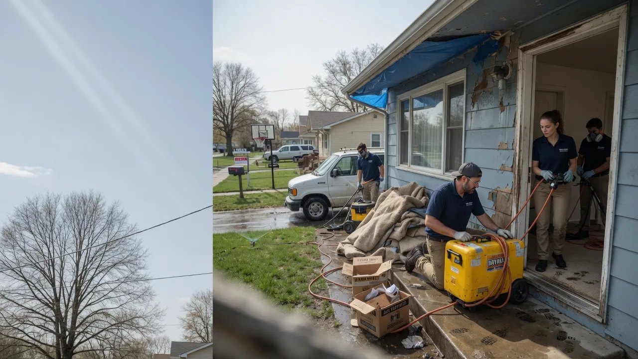Basement Flood Cleanup in Monroe Bridge, MA near me